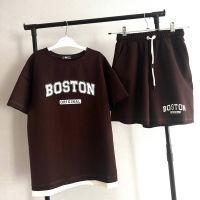 КОСТЮМ ФУТБОЛКА ТА ШОРТИ BOSTON ШОКОЛАД