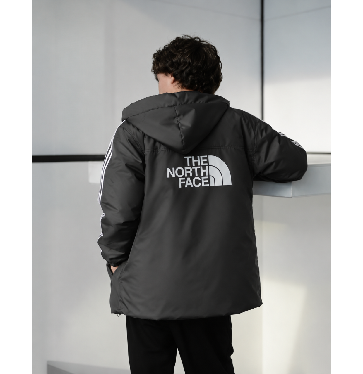 КОМПЛЕКТ ТРІЙКА ДЕМІСЕЗОН КОСТЮМ ТА КУРТКА TNF ЧОРНИЙ КОМПЛЕКТ ТРІЙКА ДЕМІСЕЗОН КОСТЮМ ТА КУРТКА TNF ЧОРНИЙ