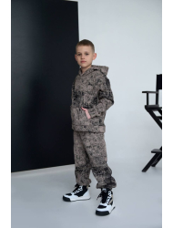 ЗИМОВИЙ КОСТЮМ НА ФЛІСІ БЕЖЕВИЙ