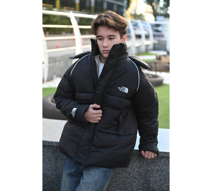 КУРТКА THE NORTH FACE ЗИМА ЧОРНА 
