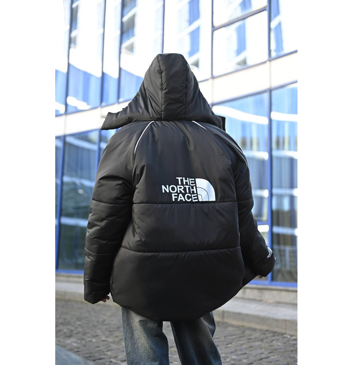 КУРТКА THE NORTH FACE ЗИМА ЧОРНА 