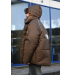 КУРТКА THE NORTH FACE ЗИМА КОРИЧНЕВА
