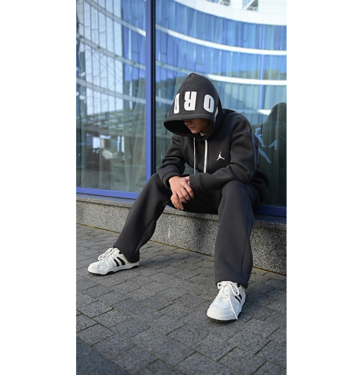 ЗИМОВИЙ КОСТЮМ НА ФЛІСІ JORDAN 2515 КОЛІР ГРАФІТ