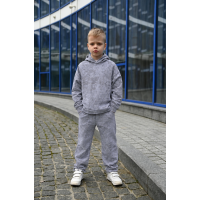 СПОРТИВНИЙ КОСТЮМ ХУДІ ТА ДЖОГЕРИ 2521 СІРИЙ