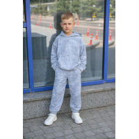 СПОРТИВНИЙ КОСТЮМ ХУДІ ТА ДЖОГЕРИ 2521 СІРИЙ