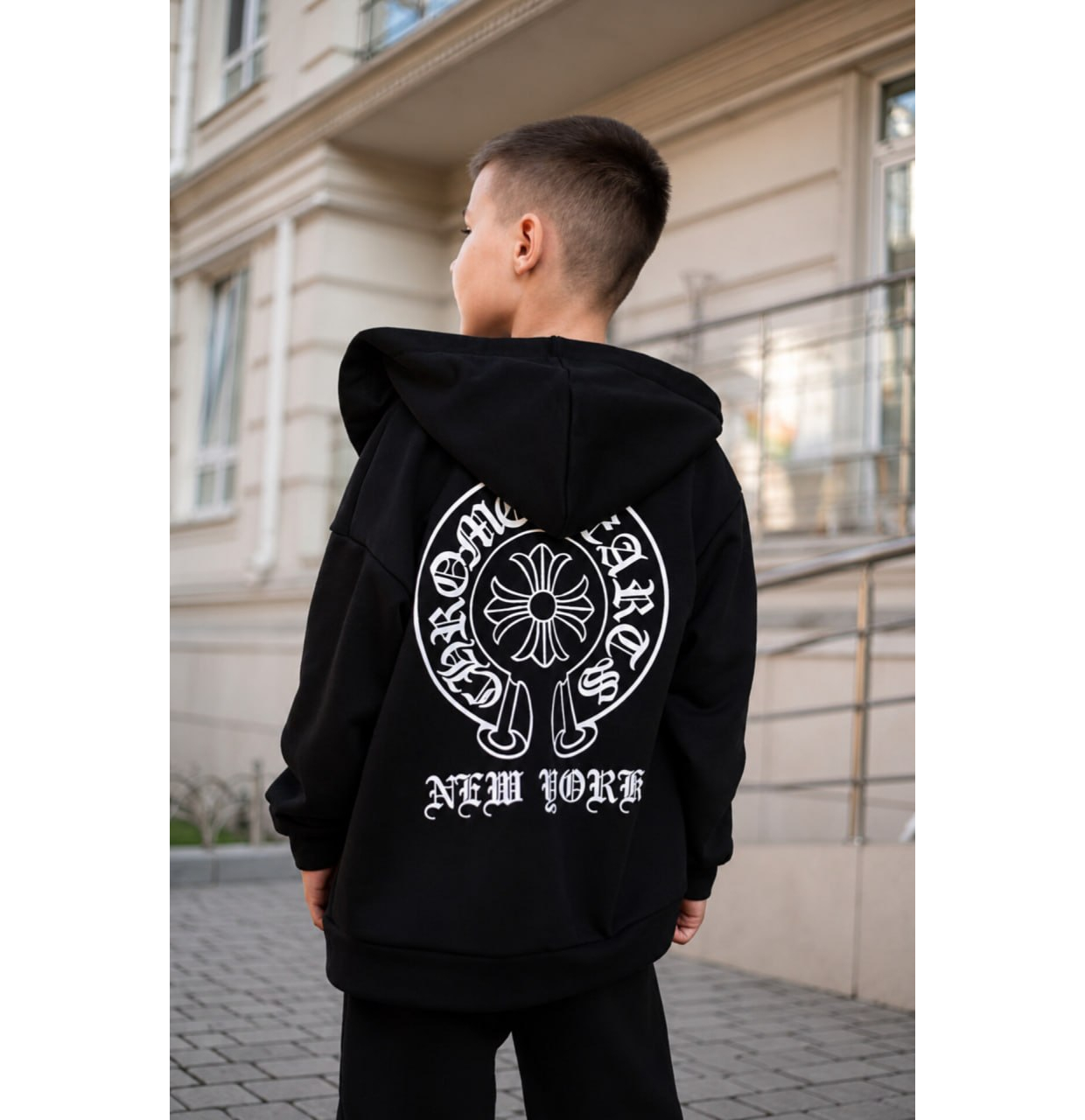 КОСТЮМ СПОРТИВНИЙ ВЕСНА/ОСІНЬ 2647 КОЛІР ЧОРНИЙ