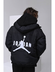 ПІДЛІТКОВА КУРТКА JORDAN ЄВРОЗИМА ВЕСНА/ОСІНЬ ЧОРНА