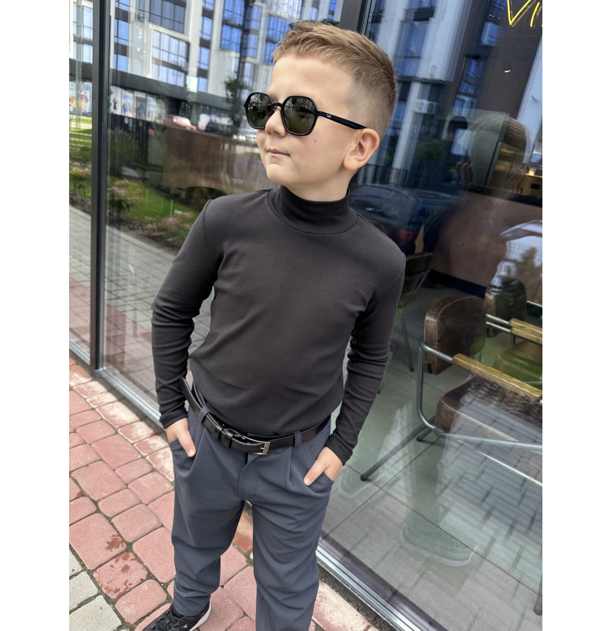 ГОЛЬФ ДЛЯ ХЛОПЧИКА ЧОРНИЙ