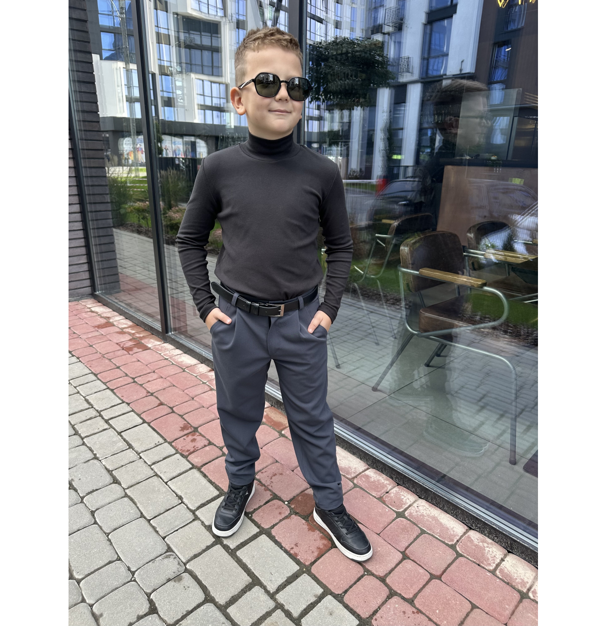 ГОЛЬФ ДЛЯ ХЛОПЧИКА ЧОРНИЙ