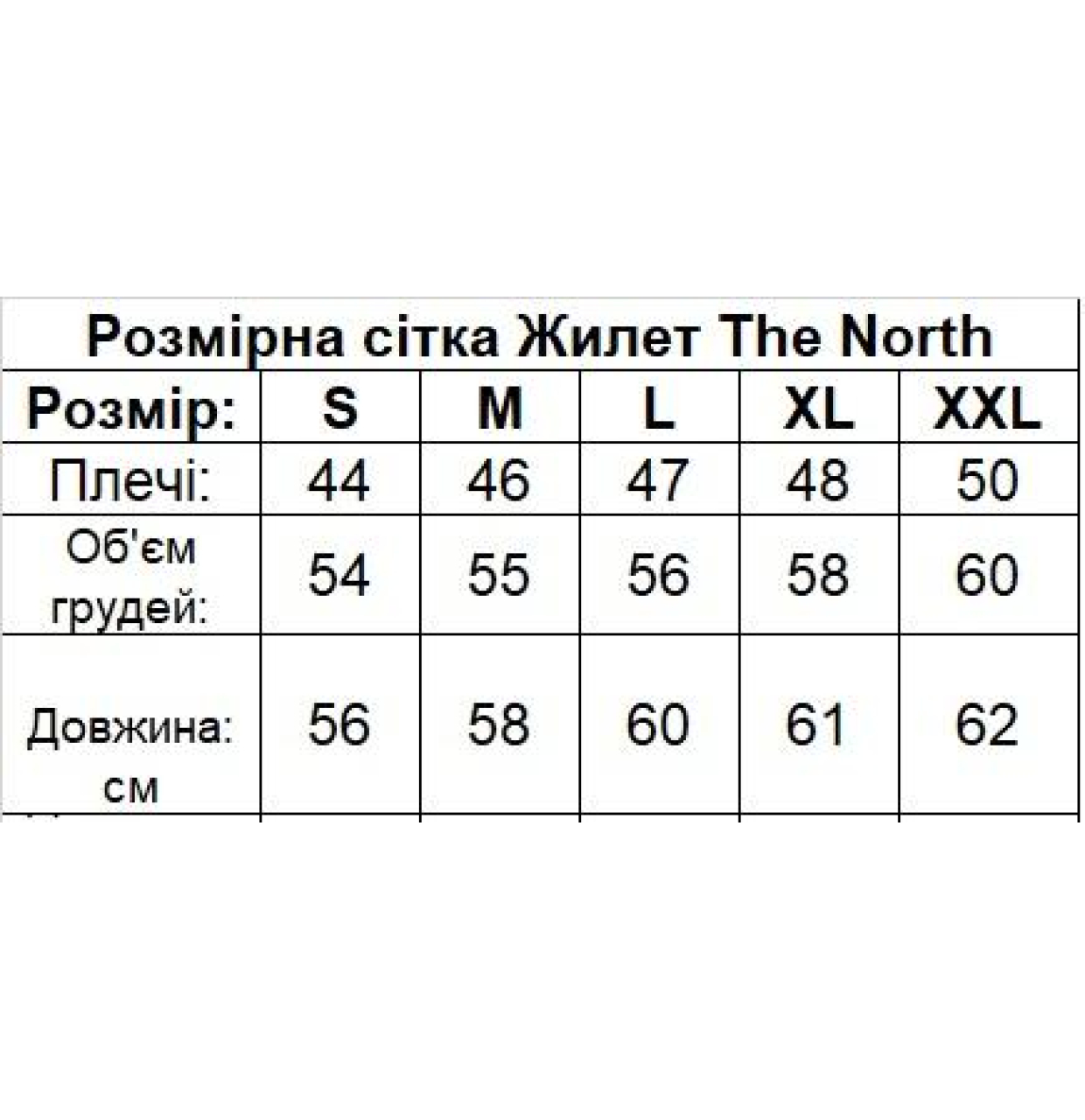 ЖИЛЕТКА TNF ЧОРНА