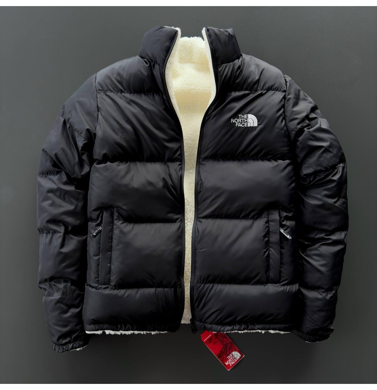 КУРТКА ЗИМОВА TNF ОВЧИНА+ЧОРНИЙ