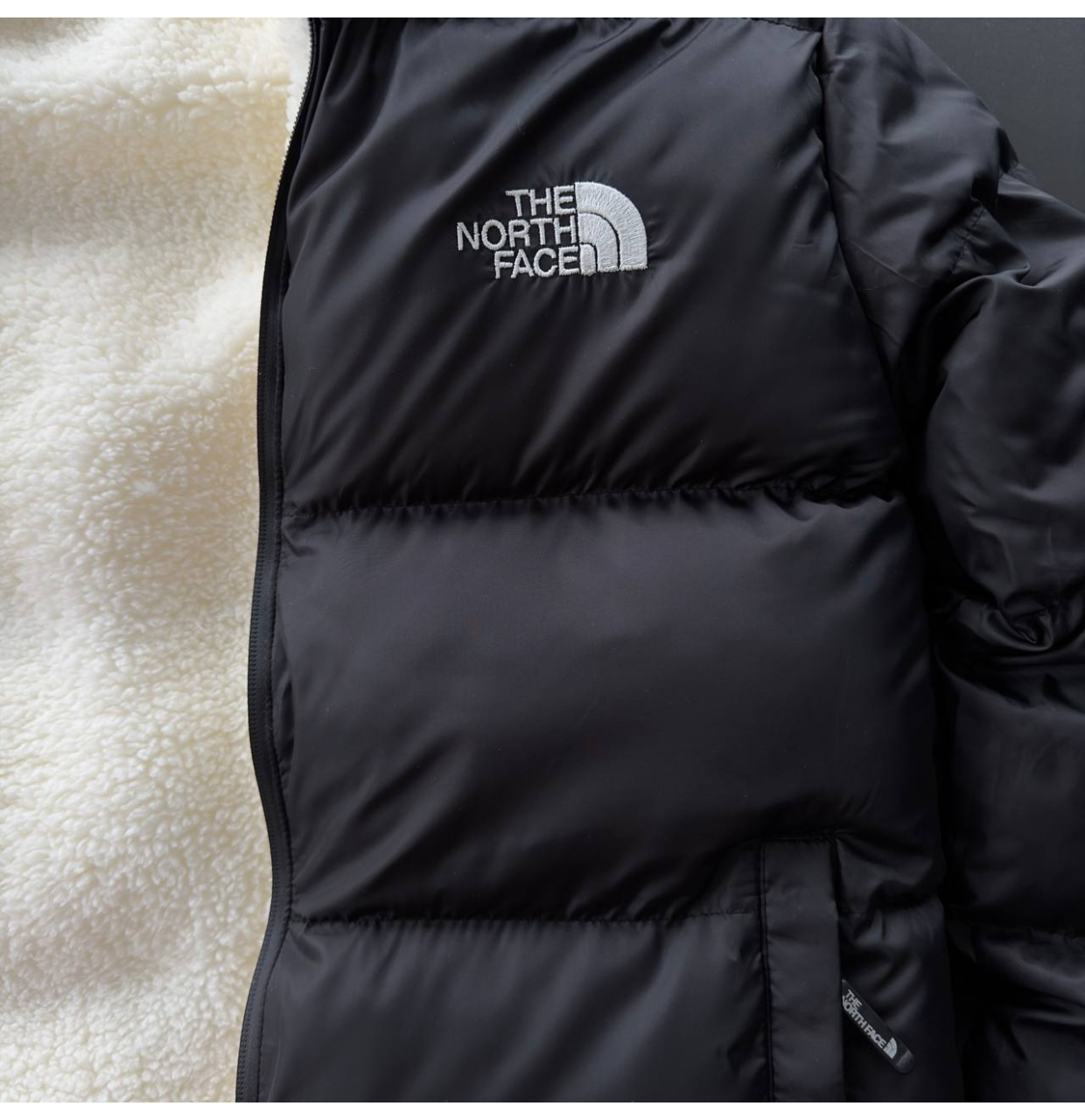 КУРТКА ЗИМОВА TNF ОВЧИНА+ЧОРНИЙ