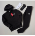 КОСТЮМ ЗИМОВИЙ НА ФЛІСІ TNF +2П ШКАРПЕТКИ ЧОРНИЙ