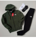 КОСТЮМ ЗИМОВИЙ НА ФЛІСІ TNF +2П ШКАРПЕТКИ ЗЕЛЕНИЙ