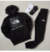 КОСТЮМ ЗИМОВИЙ НА ФЛІСІ TNF +2П ШКАРПЕТКИ ЧОРНИЙ