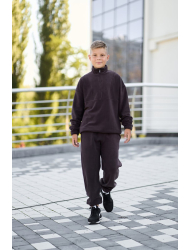 СПОРТИВНИЙ ДИТЯЧИЙ КОСТЮМ FLEECE TEDDY ШОКОЛАДНИЙ